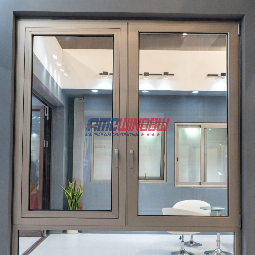 Cửa sổ mở quay nhôm Xingfa Class A hệ A65 – Dòng nhôm cao cấp cho không gian sống hiện đại