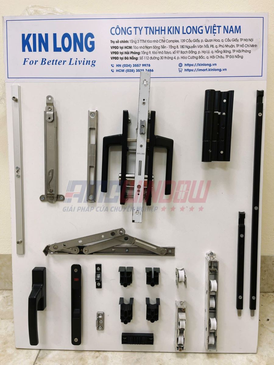 Phụ kiện cửa nhôm kính - AMC WINDOW